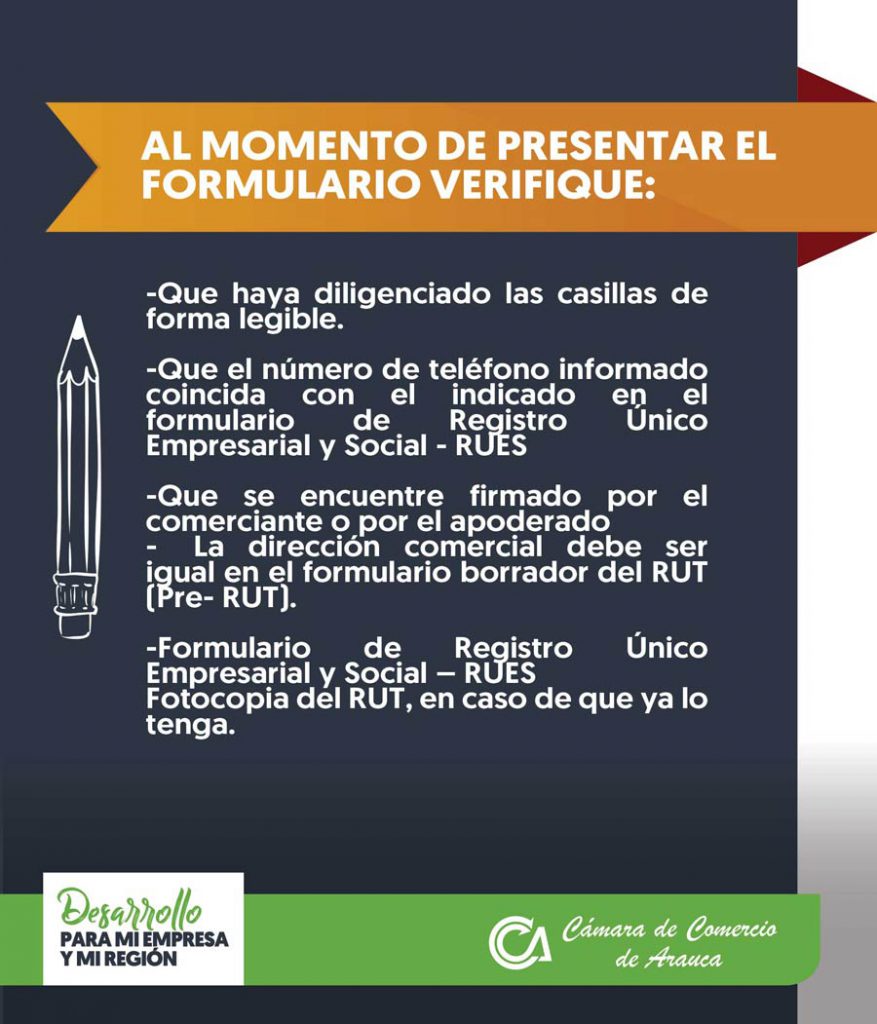 Matrícula de una persona natural | Cámara de Comercio de Arauca