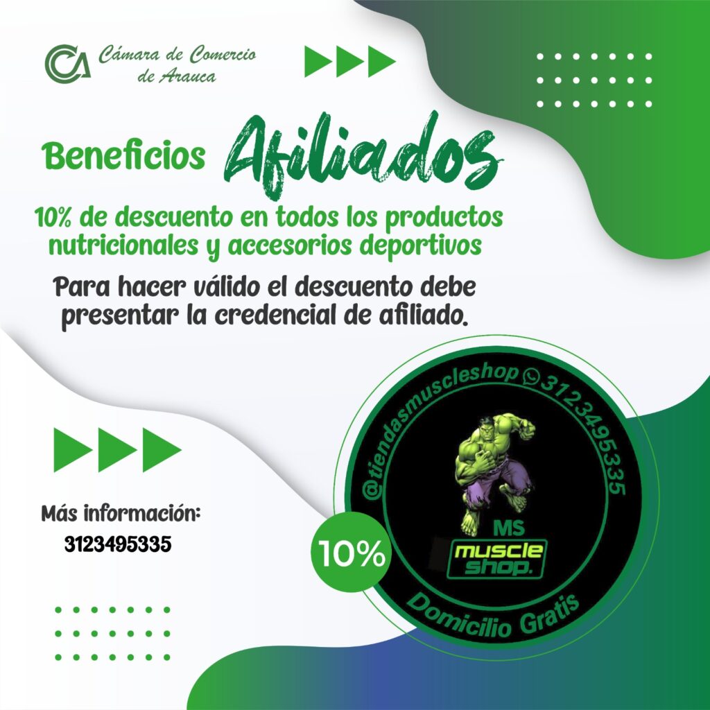 Convenios y Descuentos - Cámara de Comercio de Arauca