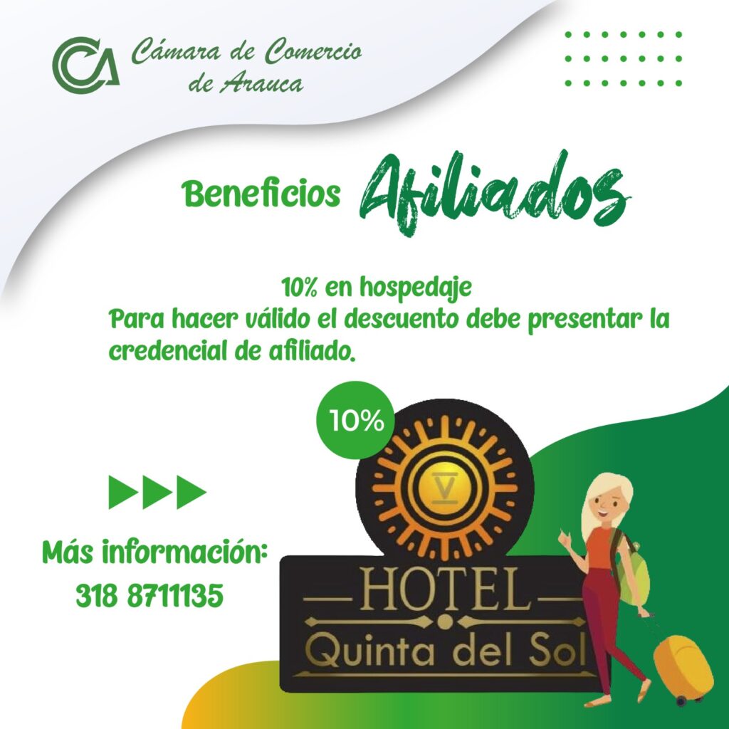 Convenios y Descuentos - Cámara de Comercio de Arauca