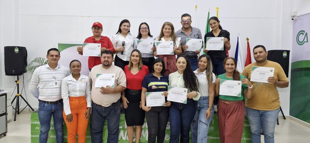 Con éxito culminó el programa Vende+ en alianza con Confecámaras y la Cámara de Comercio de Arauca - Cámara de Comercio de Arauca