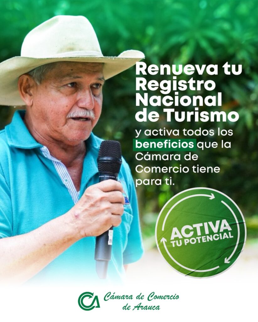 Activa tu potencial turístico - Cámara de Comercio de Arauca