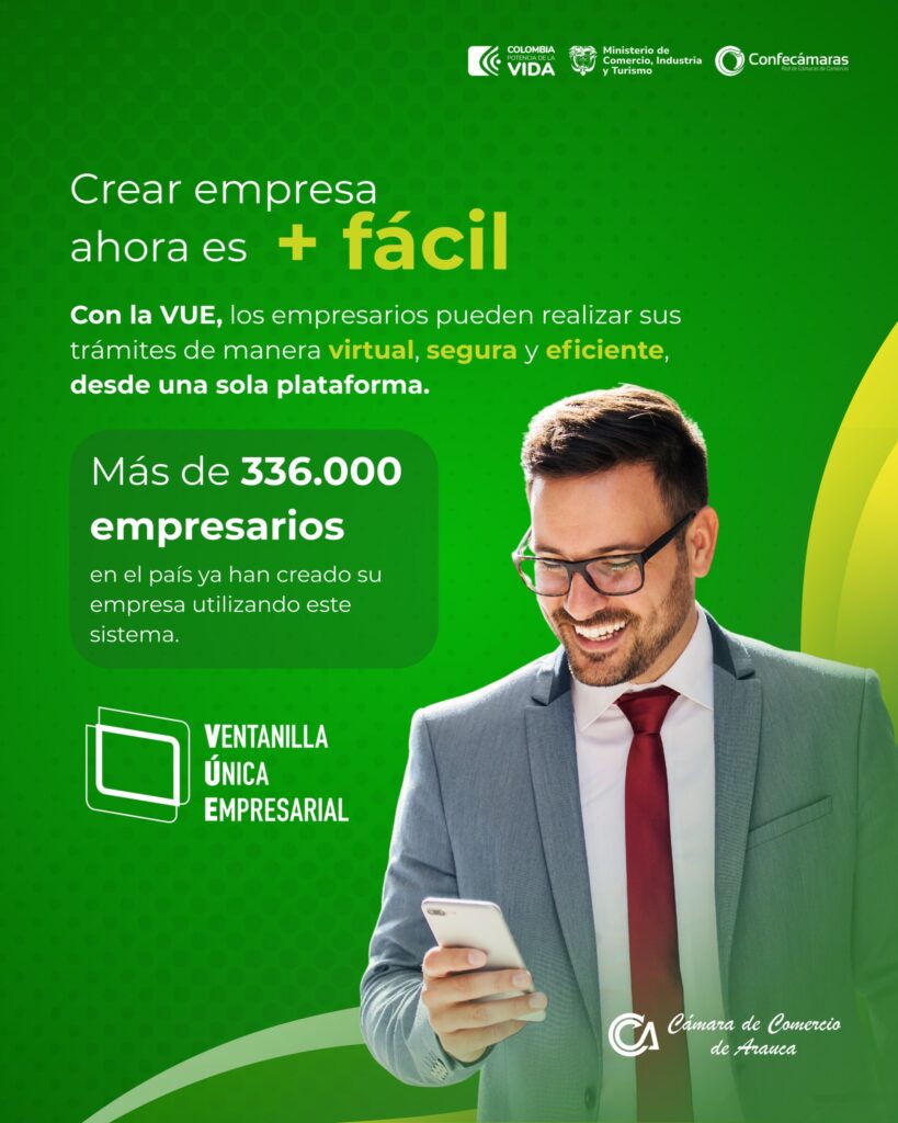 Conozca los beneficios de la VUE - Cámara de Comercio de Arauca