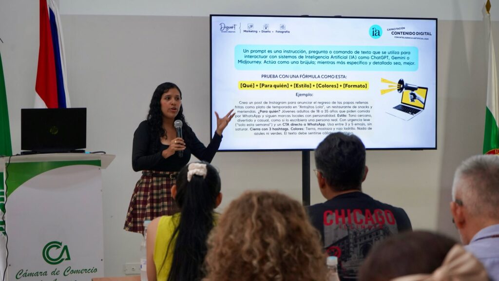 “Contenido Digital con IA” - Cámara de Comercio de Arauca